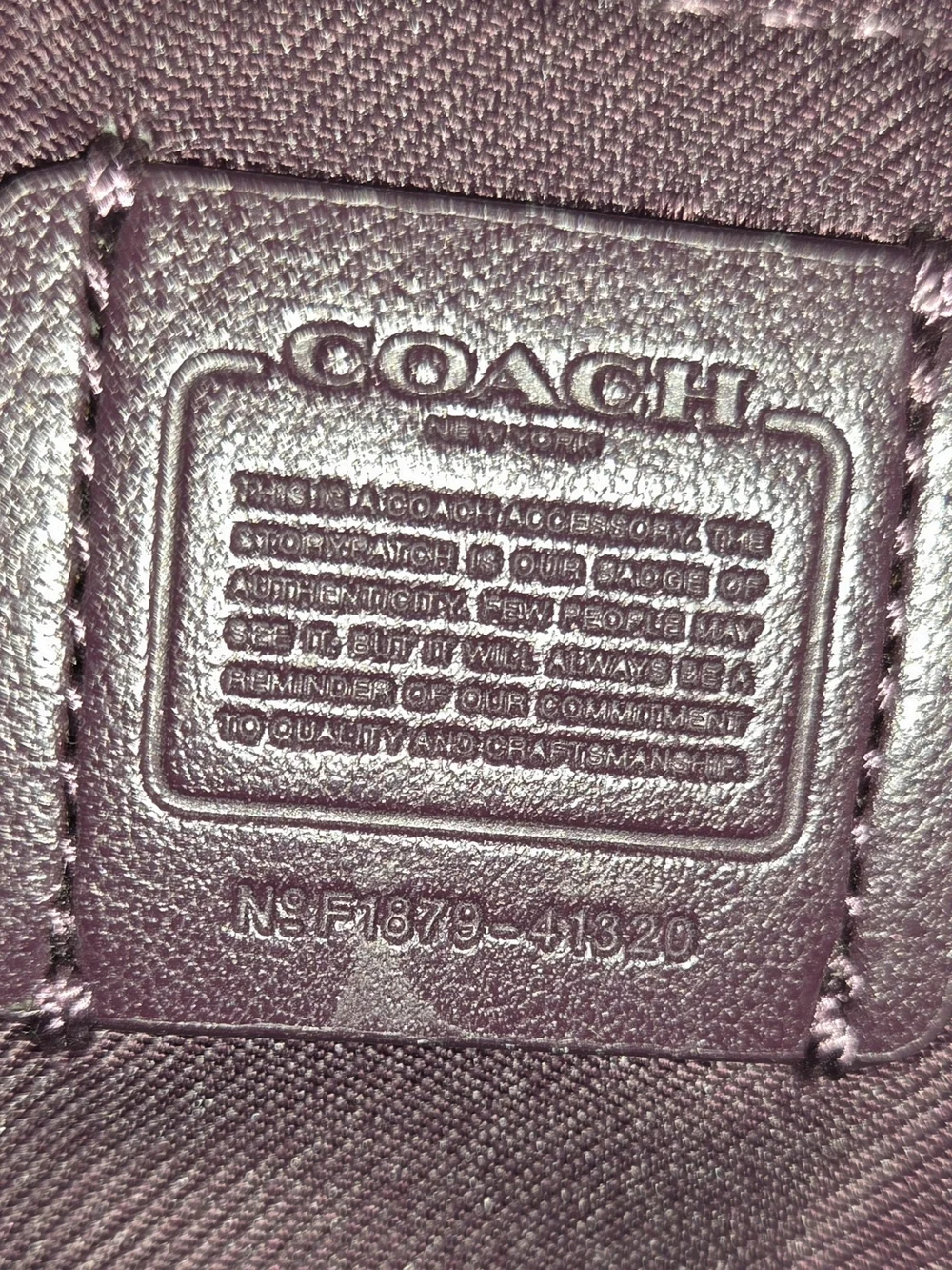 Authentic Coach Kitt Messenger Crossbody – Style 41320